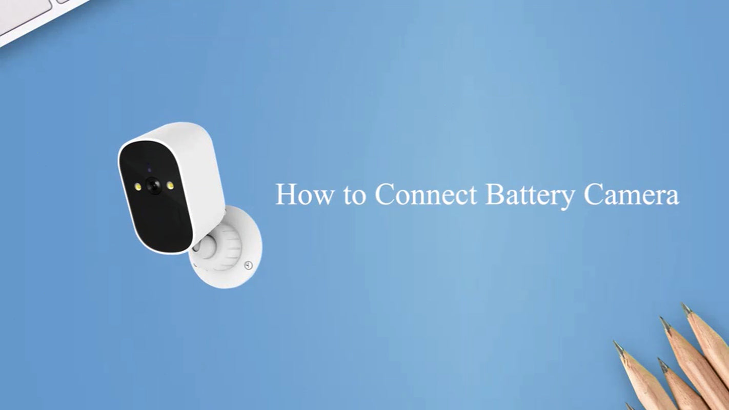 4MP Wireless Battery Security Camera Outdoor Wifi Smart Home Security IP Camera